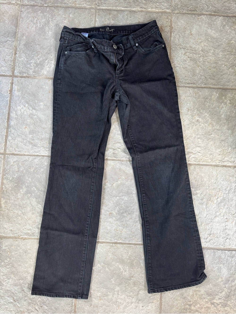The Flirt by Old Navy Vintage Low Rise Flare Jeans